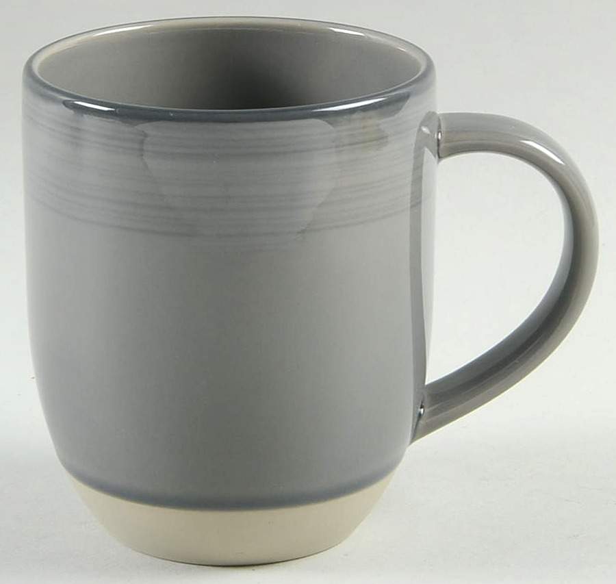 Brushed Glaze Charcoal Grey Mug by Royal Doulton-1