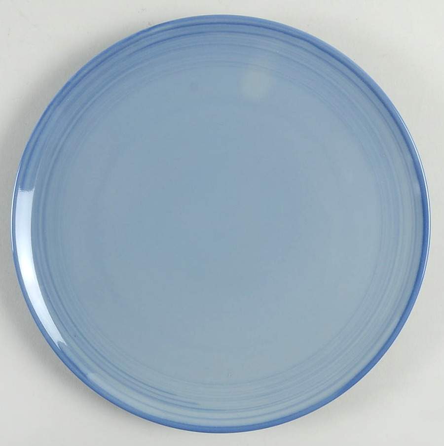 Brushed Glaze Polar Blue Salad Plate by Royal Doulton-1
