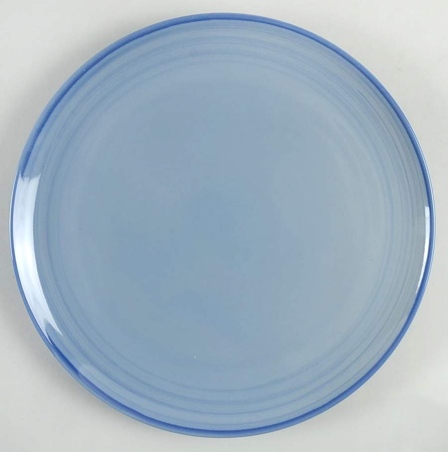 Brushed Glaze Polar Blue Dinner Plate by Royal Doulton-1