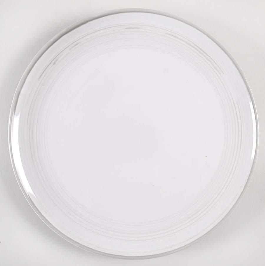 Brushed Glaze Soft White Salad Plate by Royal Doulton-1