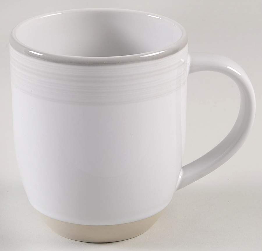 Brushed Glaze Soft White Mug by Royal Doulton-1