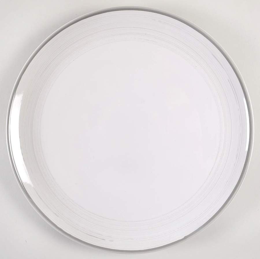 Brushed Glaze Soft White Dinner Plate by Royal Doulton-1