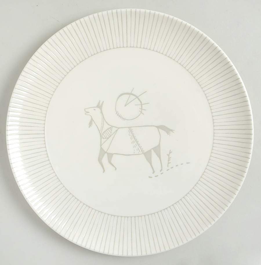 Cave Animal Salad/Dessert Plate by Royal Doulton-1