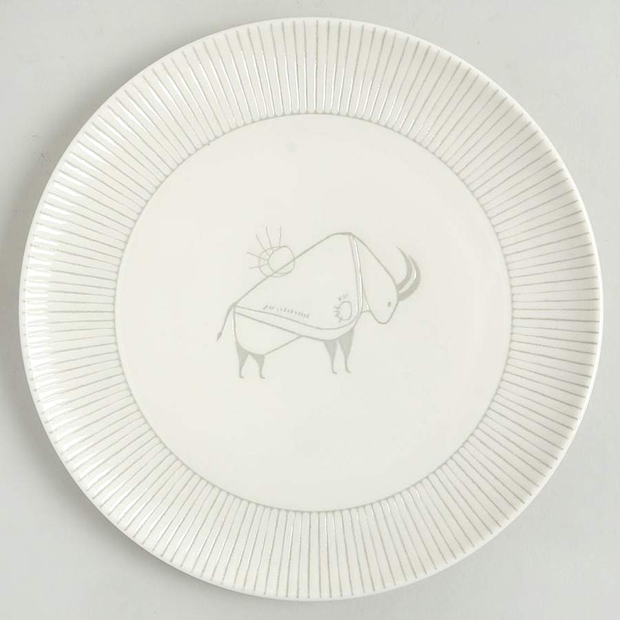 Cave Animal Salad/Dessert Plate by Royal Doulton-1