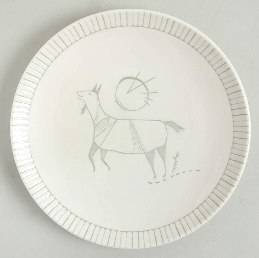 Cave Animal Appetizer Plate by Royal Doulton-1