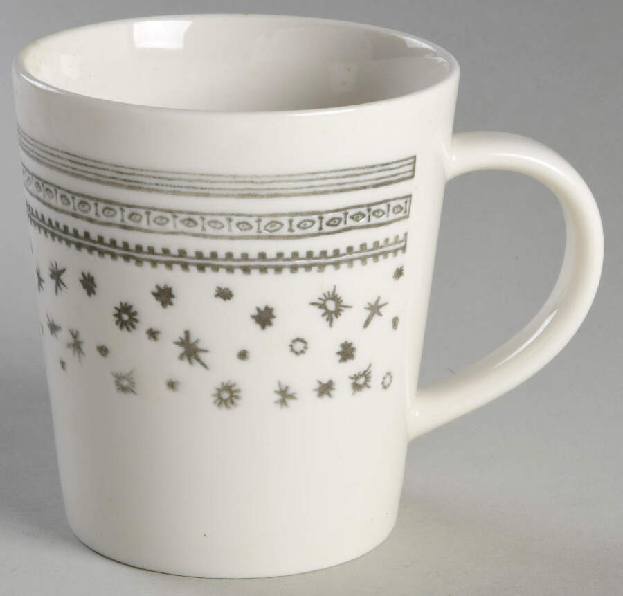 Charcoal Grey Lines Mug by Royal Doulton-1