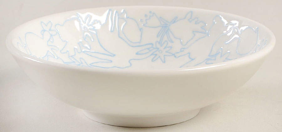 Polar Blue Dots Accent Soup/Cereal Bowl by Royal Doulton-1