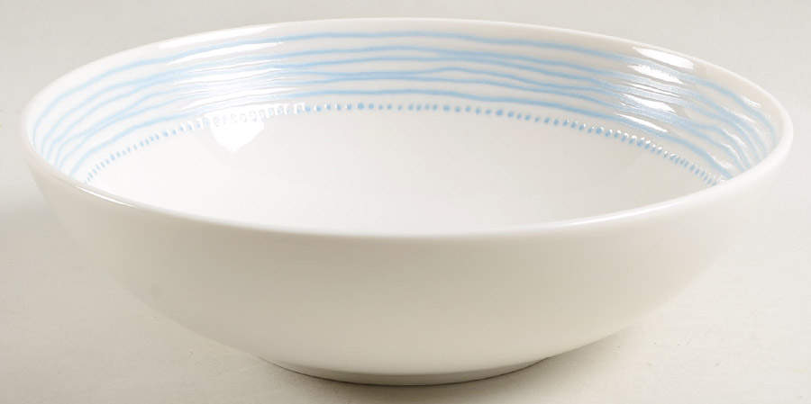 Polar Blue Dots Soup/Cereal Bowl by Royal Doulton-1