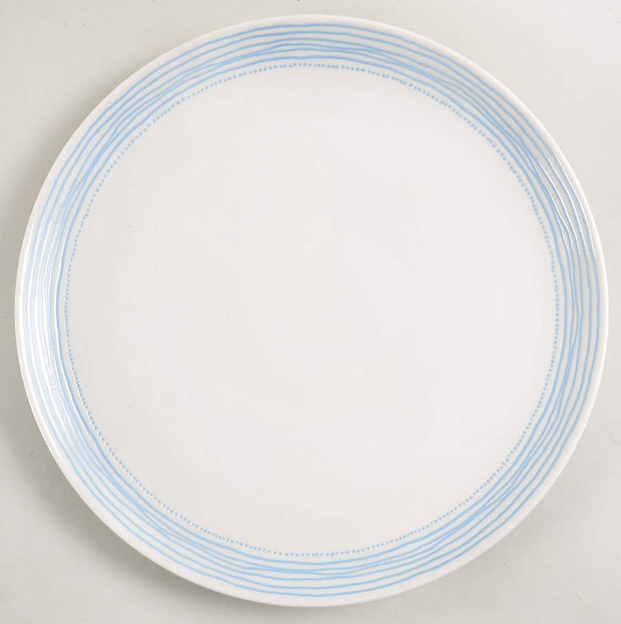 Polar Blue Dots Dinner Plate by Royal Doulton-1