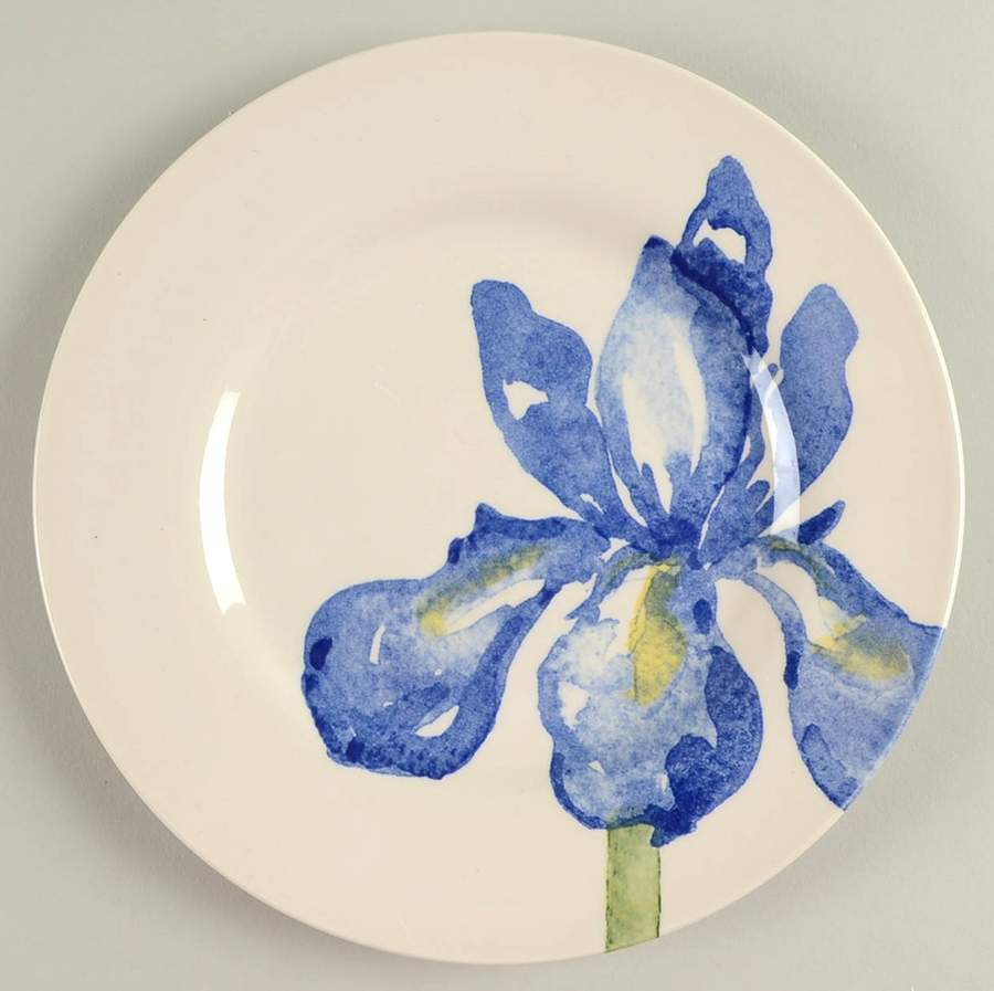 Blue Iris Salad Plate by Royal Stafford-1