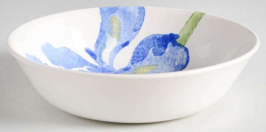 Blue Iris Soup/Cereal Bowl by Royal Stafford-1