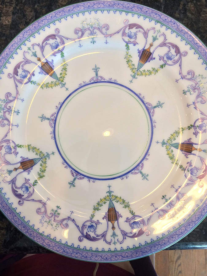 C698 Dinner Plate by Royal Worcester-1