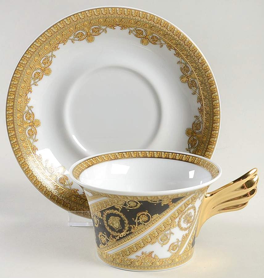 I Love Baroque 25th Anniversary Cup & Saucer Set by Rosenthal - Continental-1