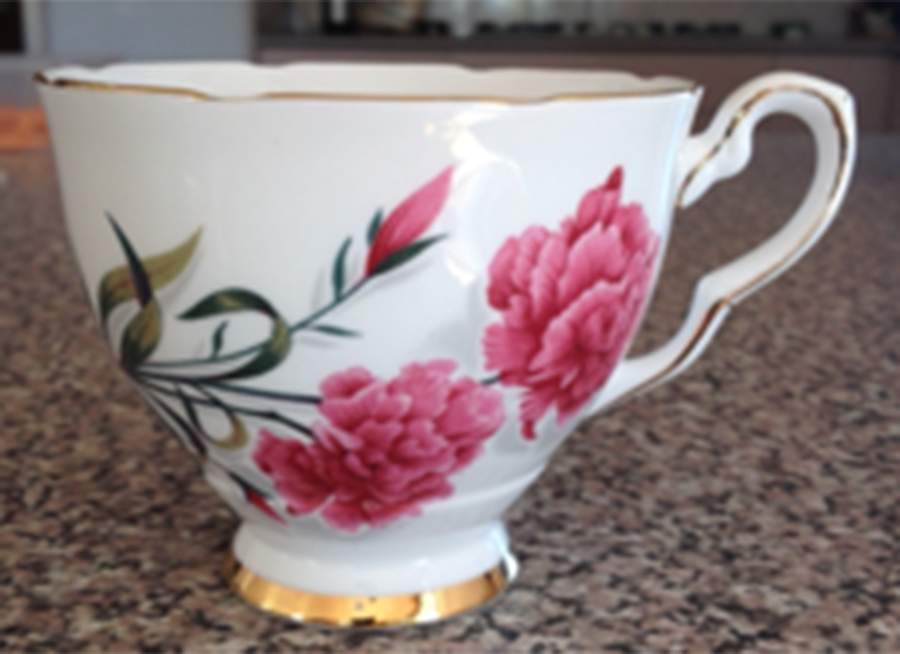 Carnation (Scalloped) Footed Cup by Royal Stafford-1