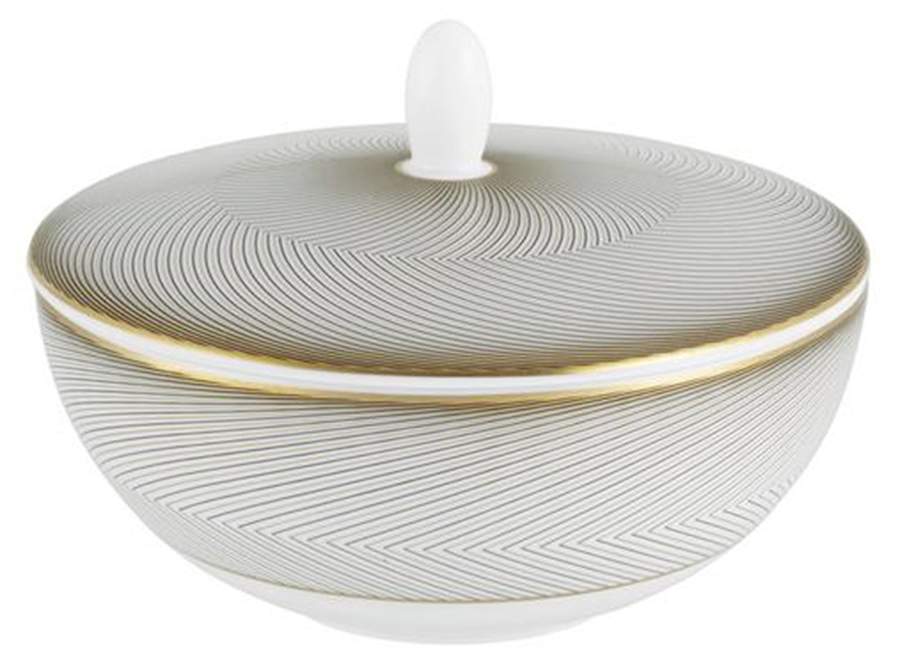 Oskar Sugar Bowl & Lid by Raynaud-1