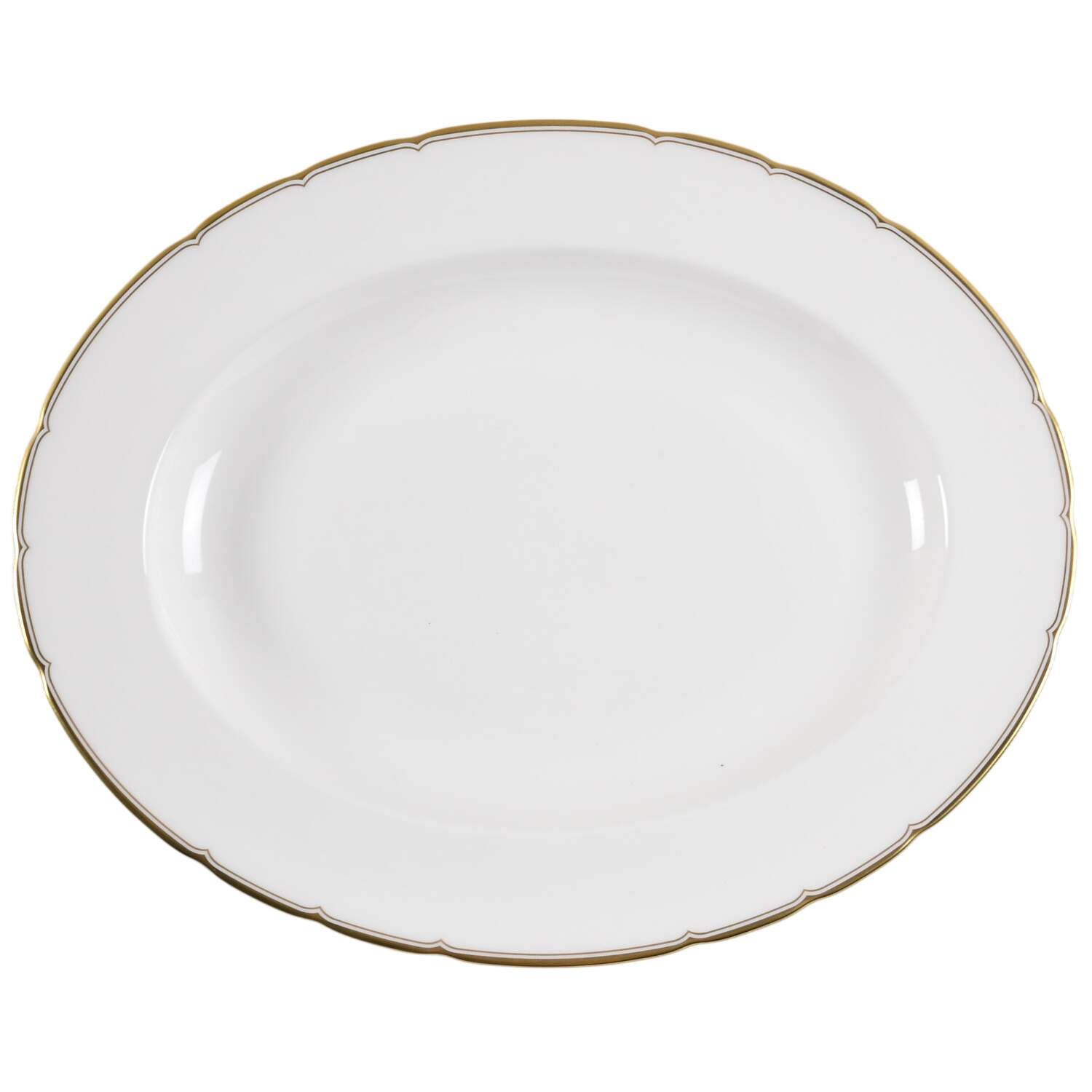 Chelsea Duet 13" Oval Serving Platter by Royal Crown Derby-1
