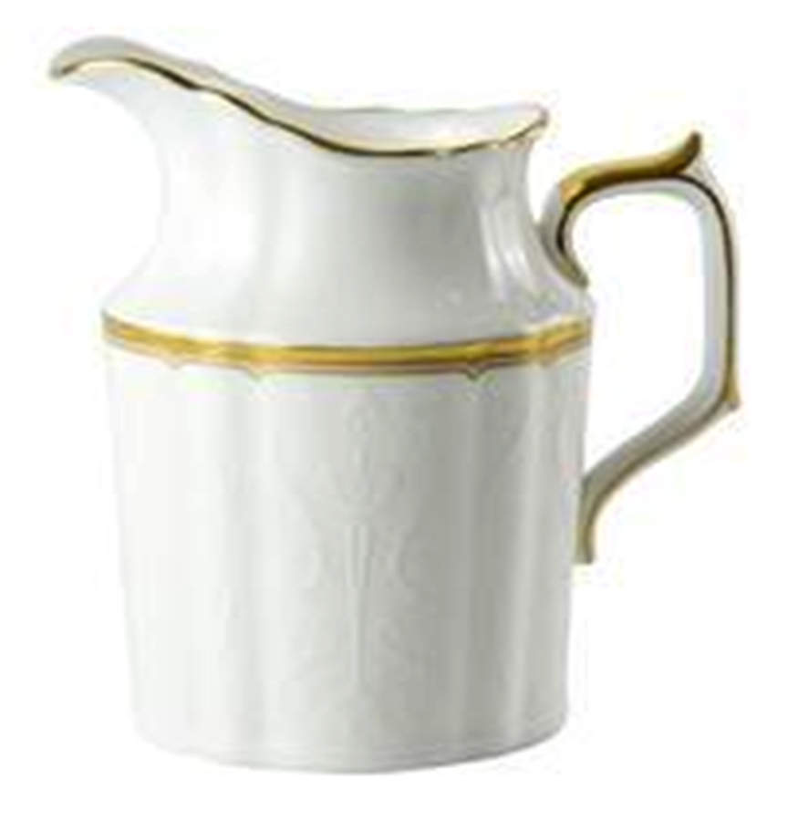Darley Abbey Pure (Gold Trim) Creamer by Royal Crown Derby-1