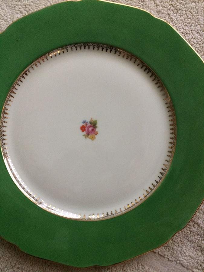 7482 Dinner Plate by RM Czechoslovakia-1