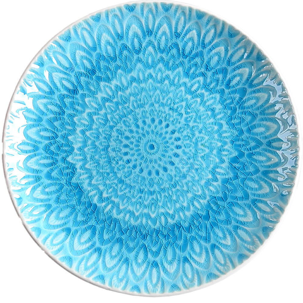 Peacock Salad Plate by Roscher & Co-1