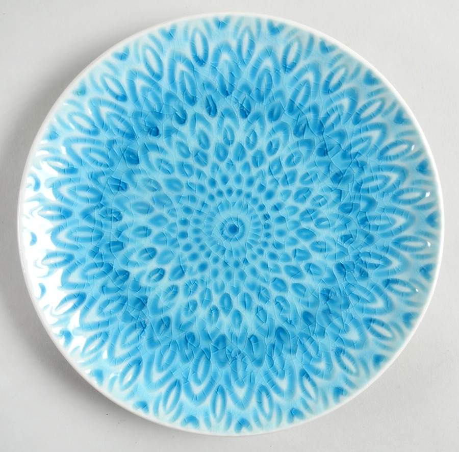 Peacock Appetizer Plate by Roscher & Co-1