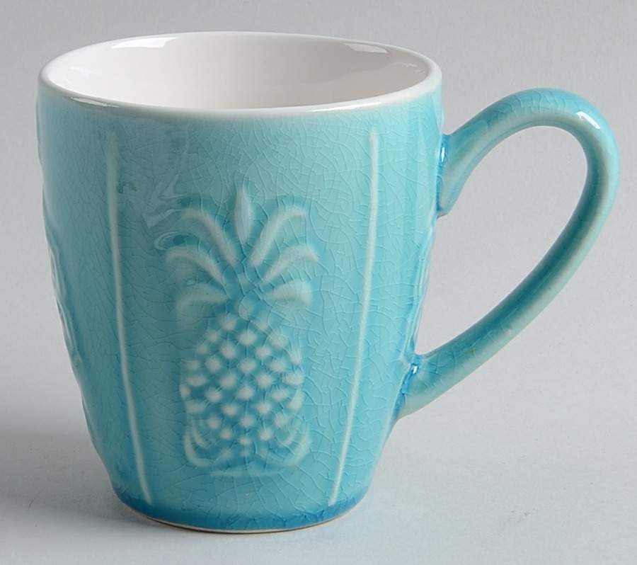 Pineapple Turquoise Mug by Roscher & Co-1