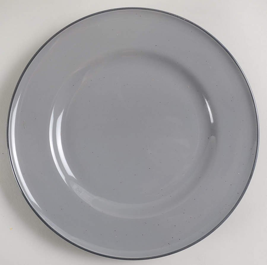 Union Street Cafe Grey Salad Plate by Royal Doulton-1