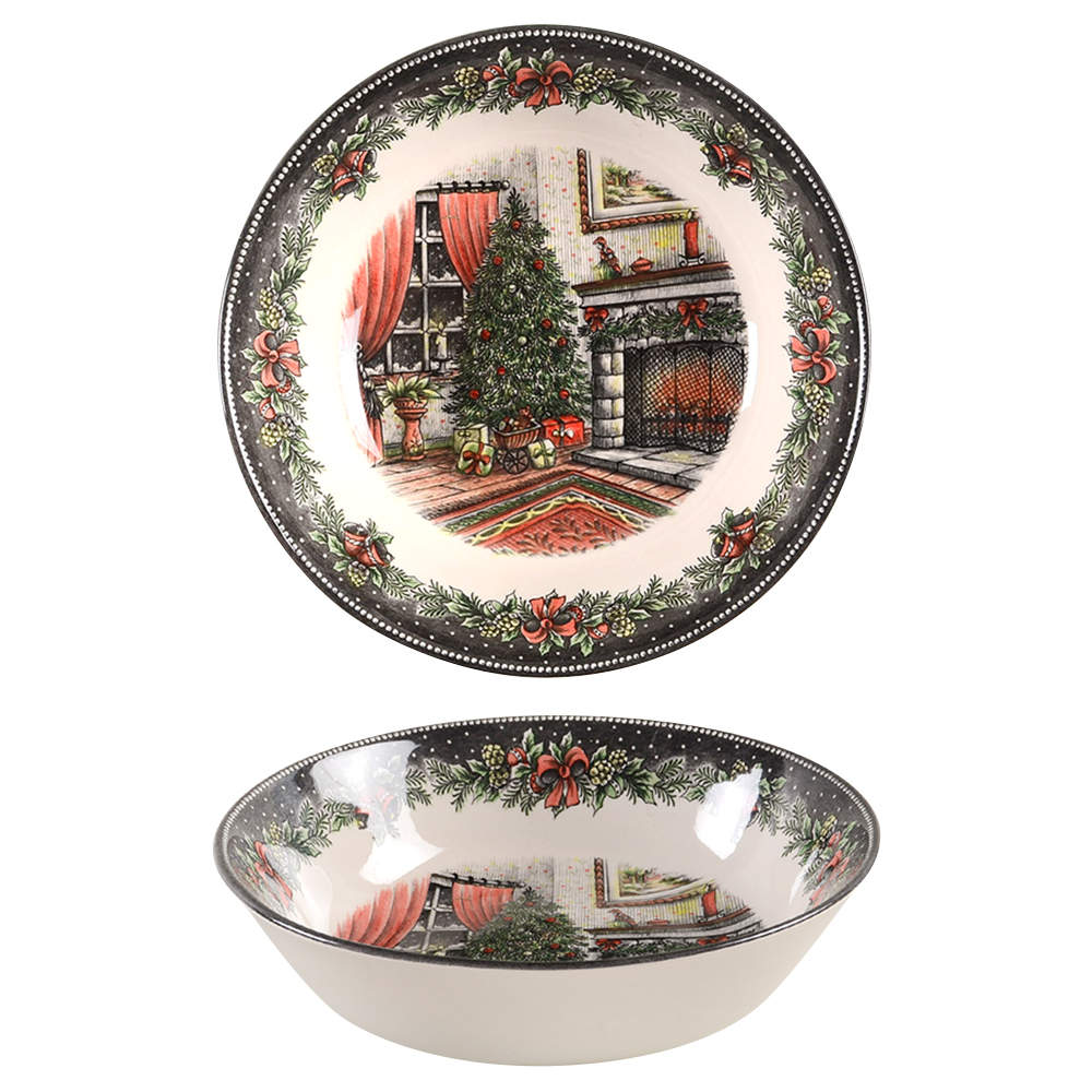 Christmas Morning Soup/Cereal Bowl by Royal Stafford-1
