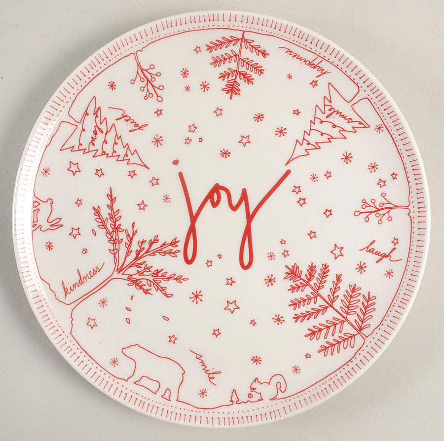 Holiday Salad Plate by Royal Doulton-1