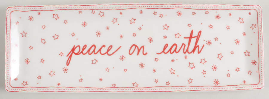 Holiday 12" Rectangular Snack Tray by Royal Doulton-1