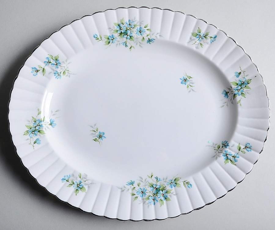 Coquette 13" Oval Serving Platter by Royal Stafford-1