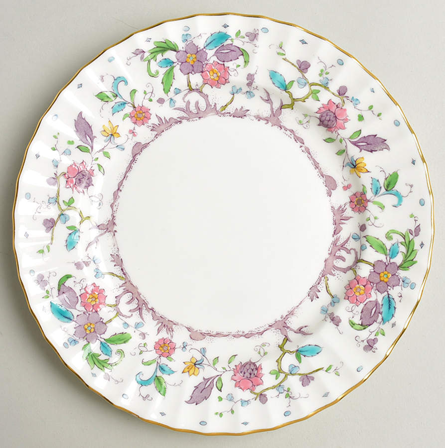 Fantasy Salad Plate by Royal Worcester-1