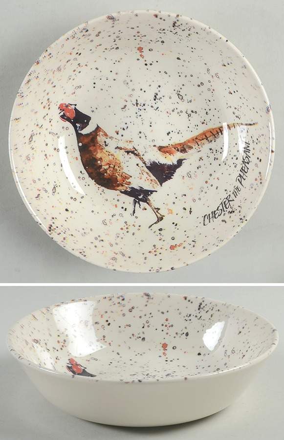 Chester the Pheasant Soup/Cereal Bowl by Royal Stafford-1