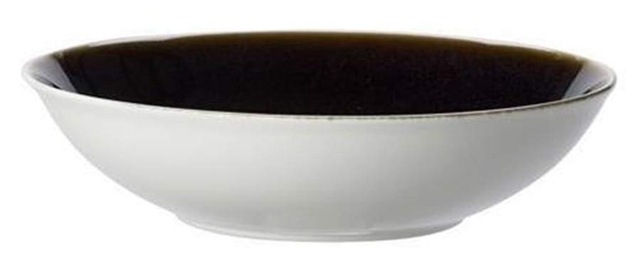 Art Glaze Clouded Smoke 9" Individual Pasta Bowl by Royal Crown Derby-1