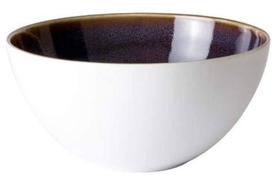 Art Glaze Pressed Mulberry Coupe Cereal Bowl by Royal Crown Derby-1
