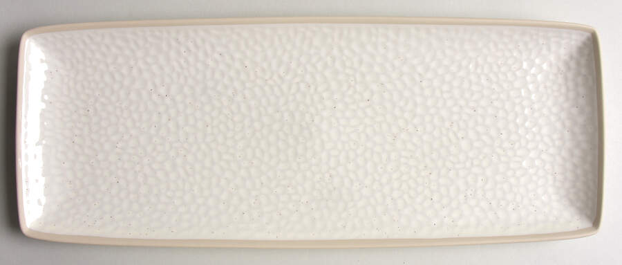 Maze Grill White 16" Rectangular Serving Platter by Royal Doulton-1