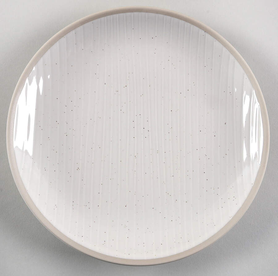 Maze Grill White Salad Plate by Royal Doulton-1