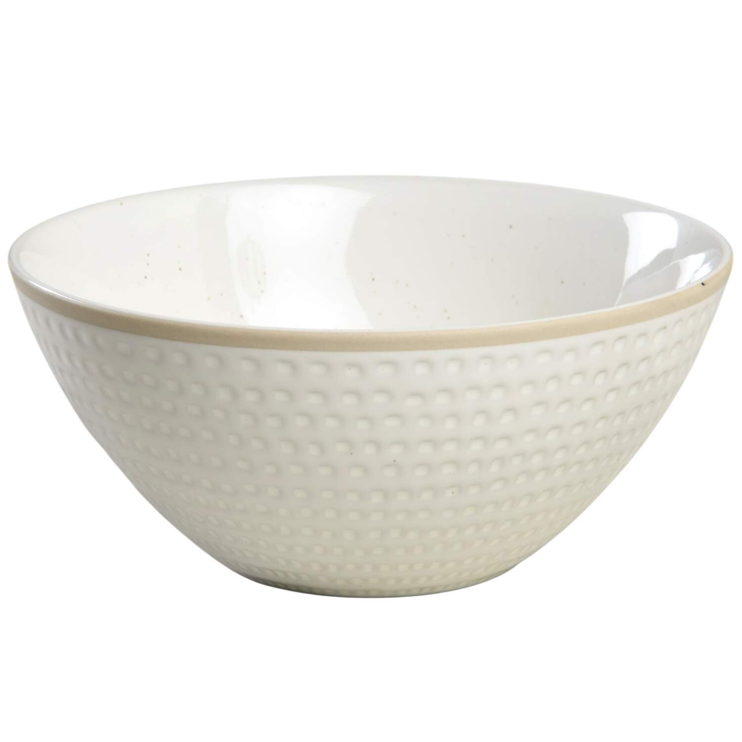 Maze Grill White Soup/Cereal Bowl by Royal Doulton-1