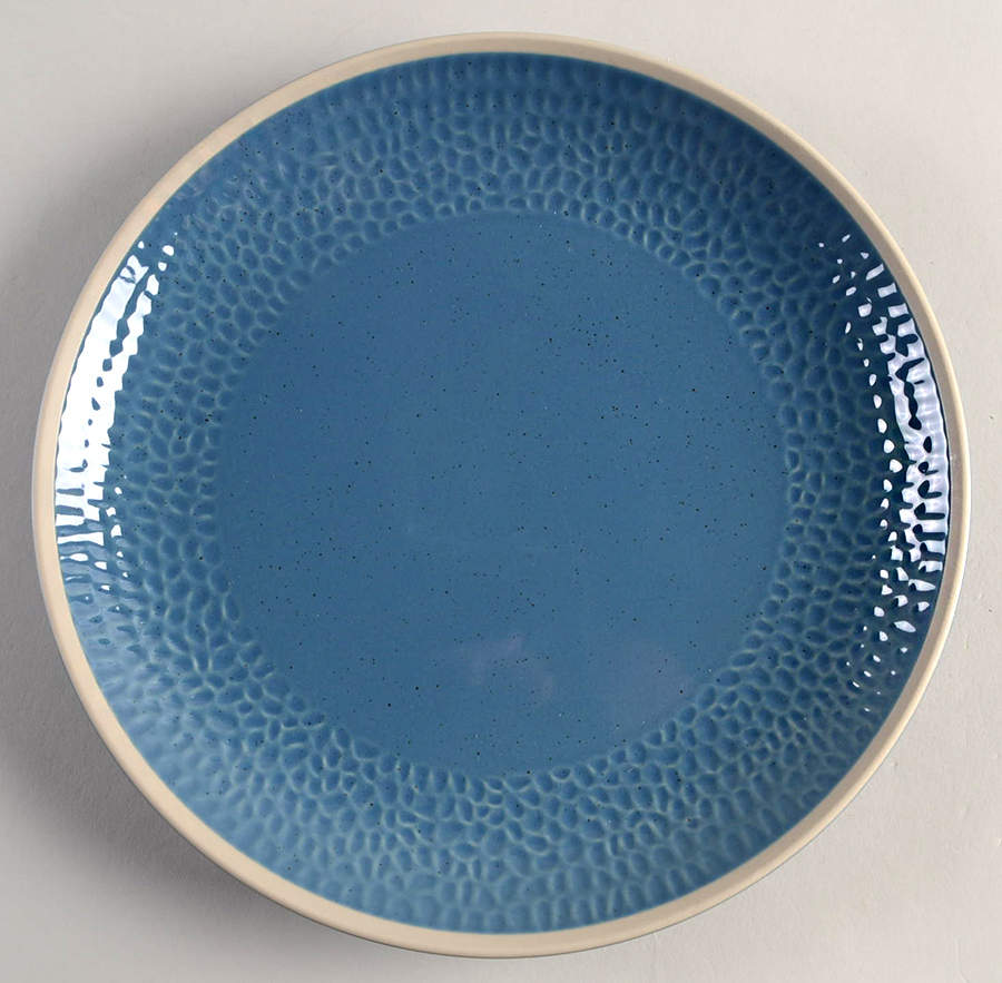 Maze Grill Blue Dinner Plate by Royal Doulton-1