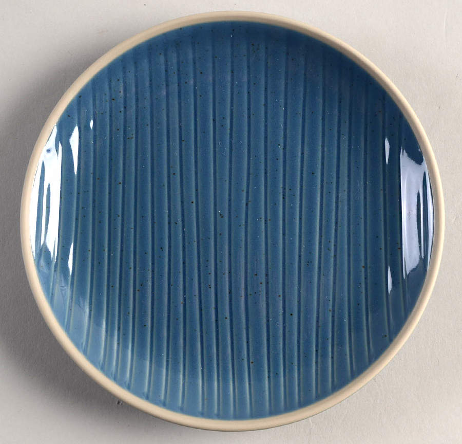 Maze Grill Blue Bread & Butter Plate by Royal Doulton-1