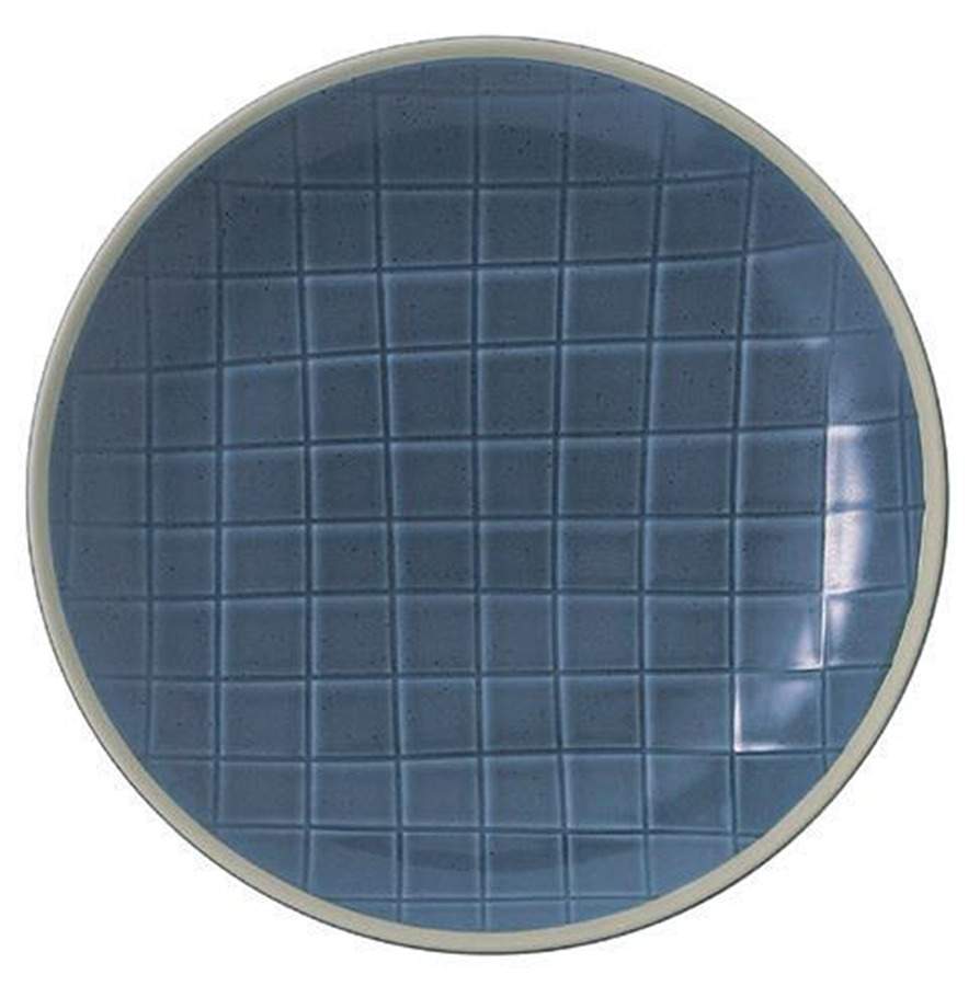 Maze Grill Blue Salad Plate by Royal Doulton-1