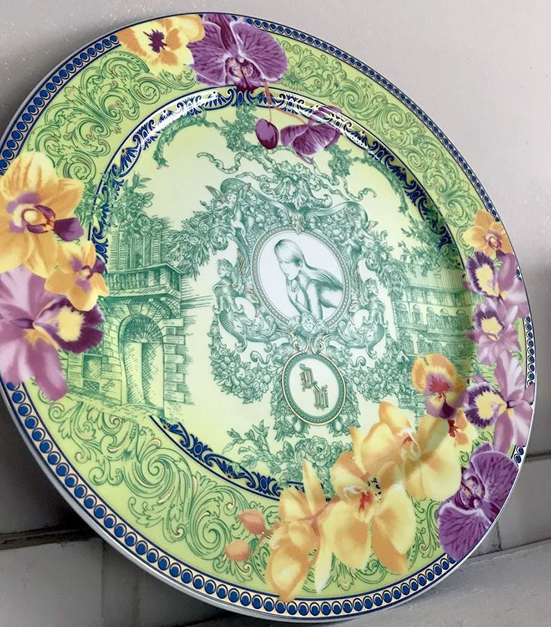 DV Floralia Service Plate (Charger) by Rosenthal - Continental-1