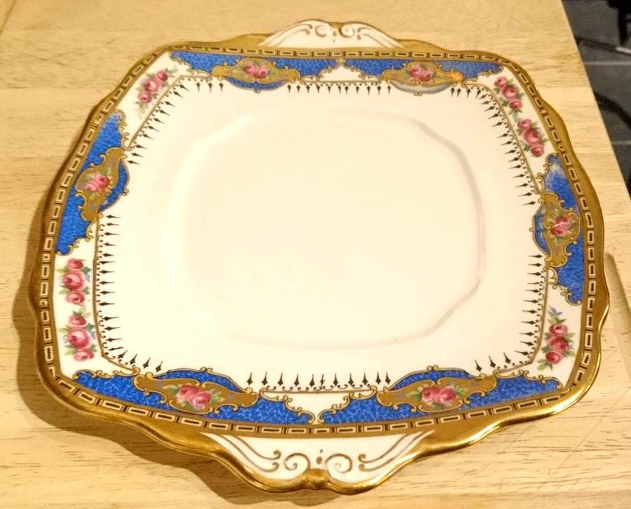 5808 Square Handled Cake Plate by Royal Albert-1