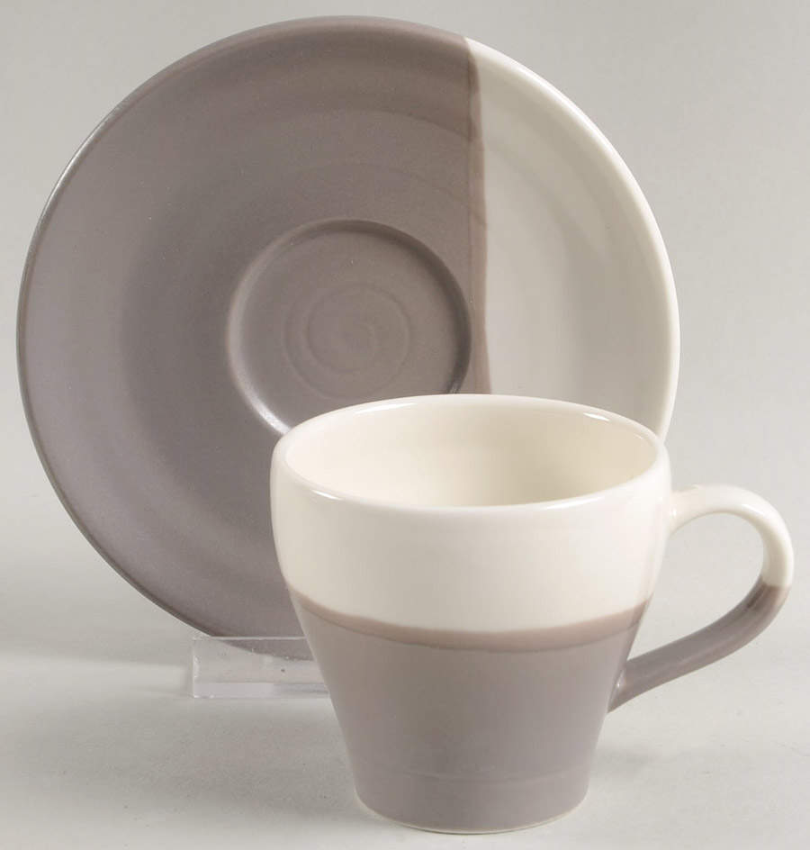 Coffee Studio Espresso Cup and Saucer Set by Royal Doulton-1