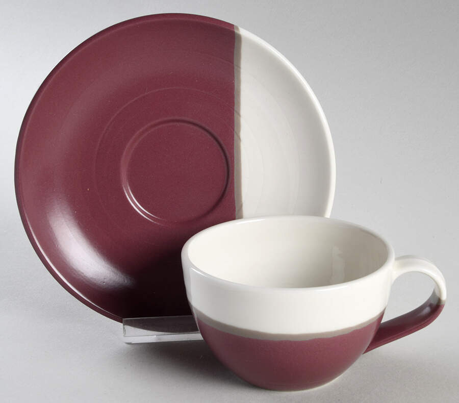 Coffee Studio Flat Cup & Saucer Set by Royal Doulton-1