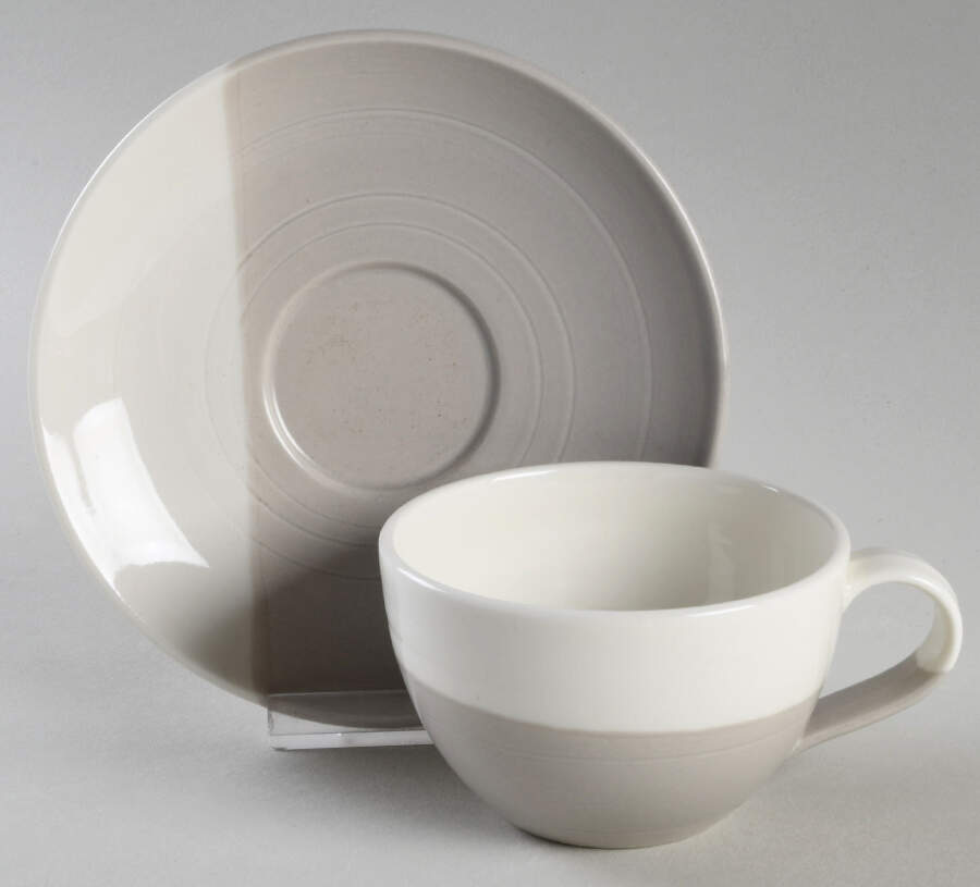 Coffee Studio Flat Cup & Saucer Set by Royal Doulton-1