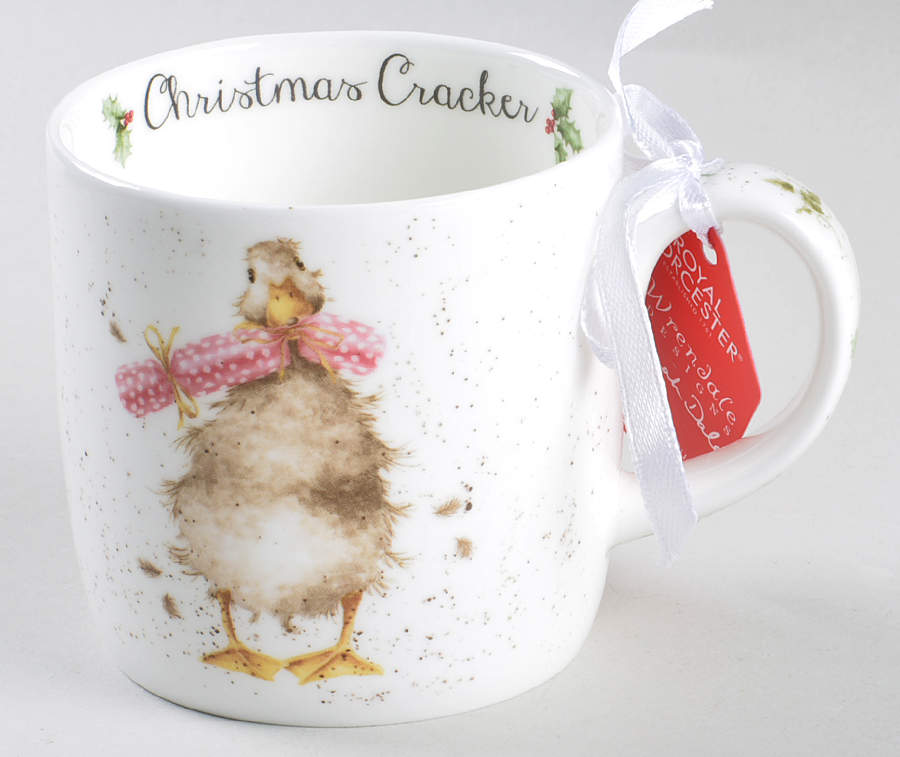 Wrendale Designs Christmas Mug by Royal Worcester-1