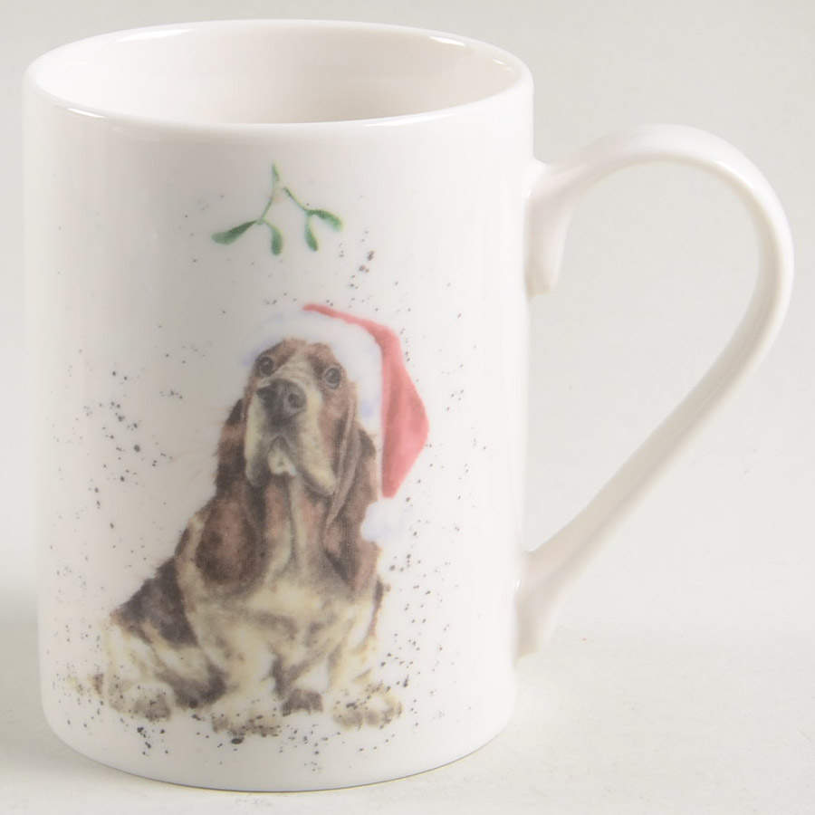 Wrendale Designs Christmas Mug by Royal Worcester-1