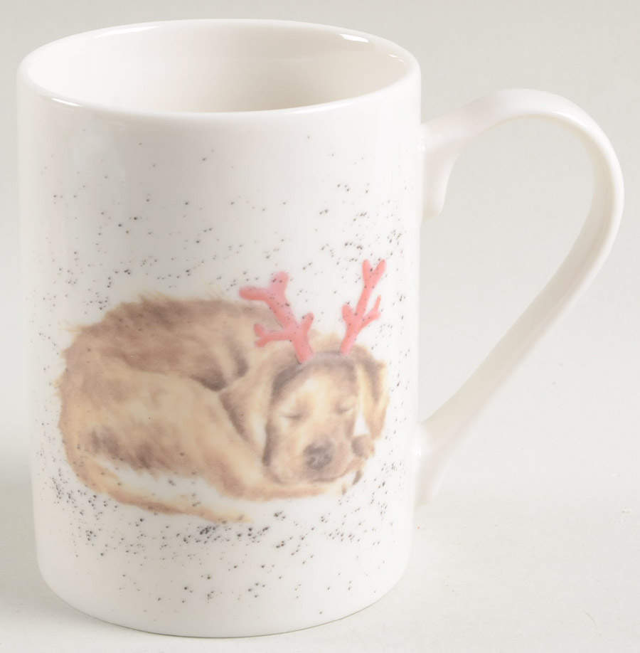 Wrendale Designs Christmas Mug by Royal Worcester-1