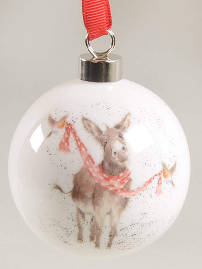 Wrendale Designs Christmas Ornament by Royal Worcester-1