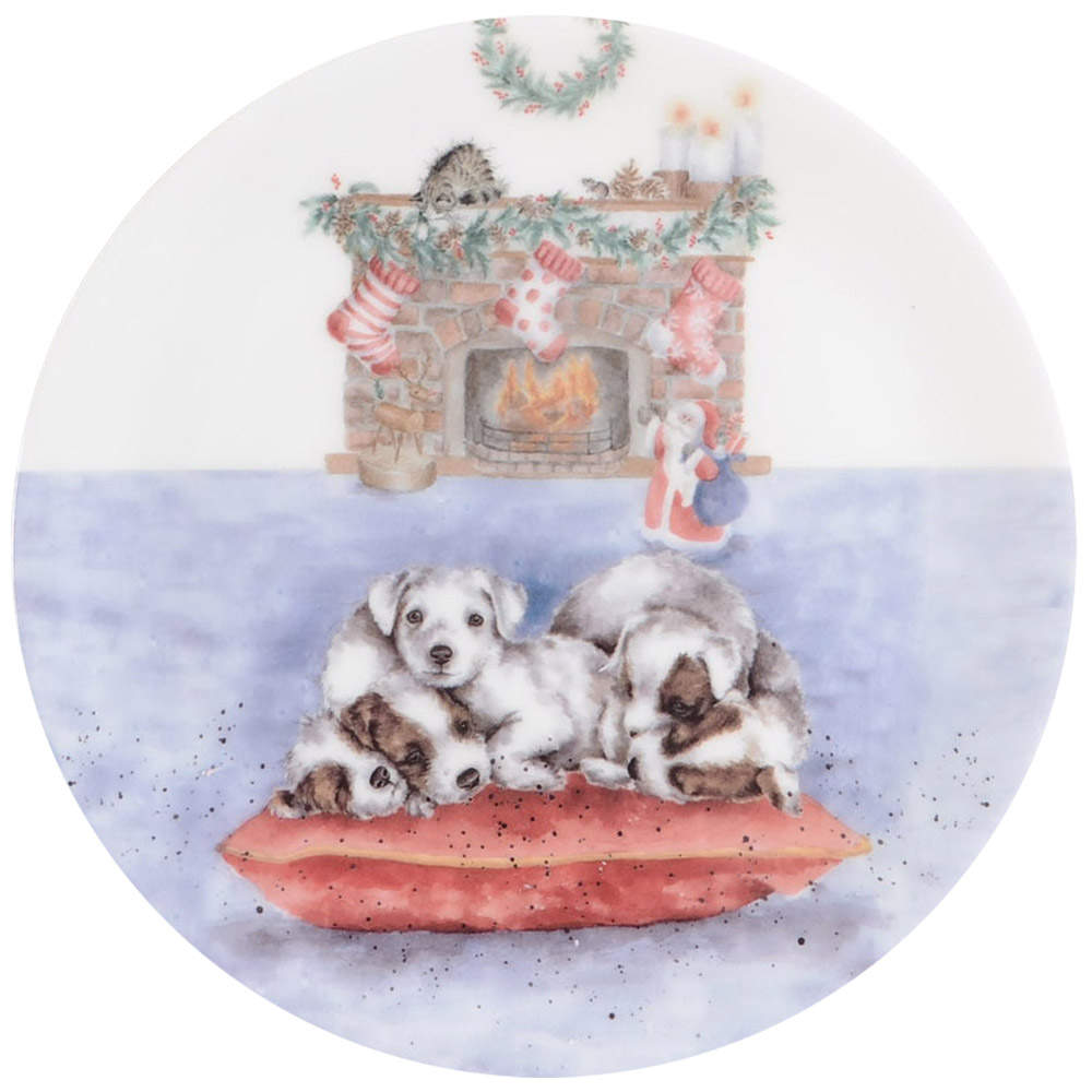 Wrendale Designs Christmas Salad Plate by Royal Worcester-1